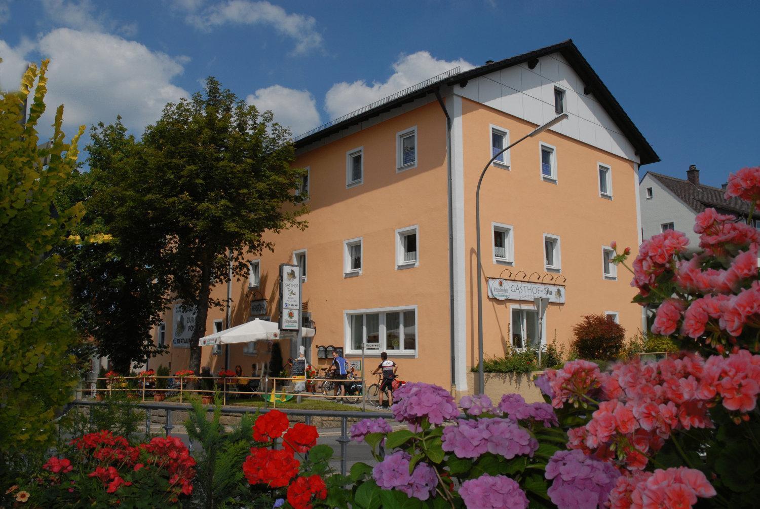 Gasthof Zur Post Hotel Und Parkplatz Vohenstrauss Esterno foto